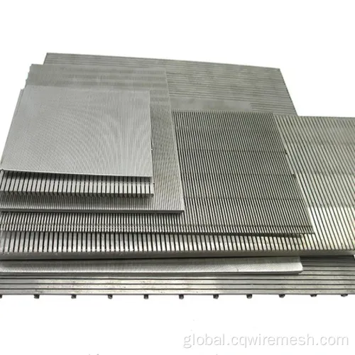 Galvanized Welded Mesh SS304 Flat Wedge Wire Johnson Screen Panel Supplier